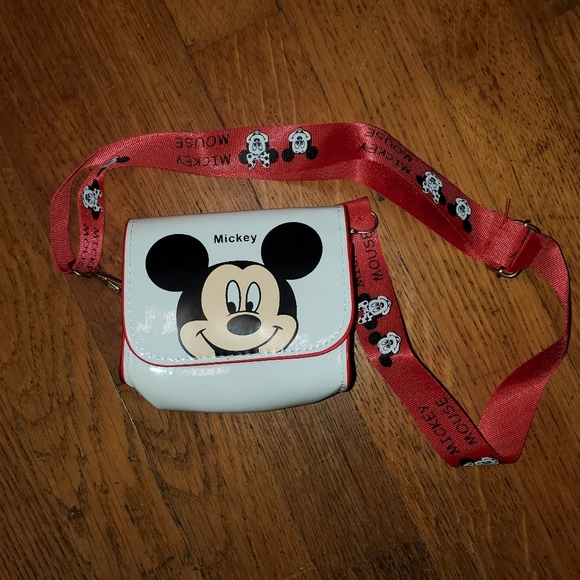 Mickey Mouse Crossbody Faux Leather Purse - Picture 2 of 7